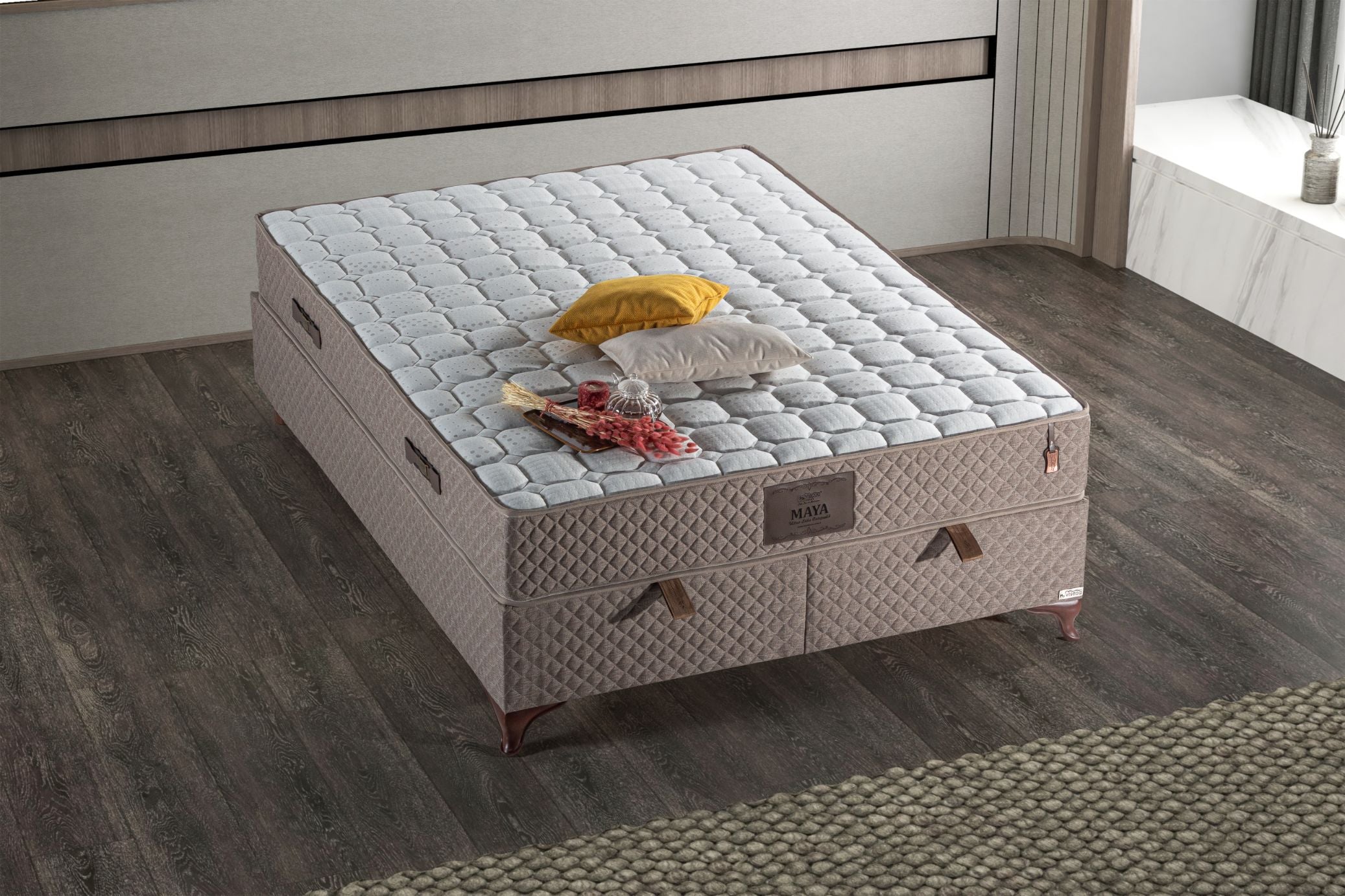 MAYA  Beddengoed set-Basis-Hoofdeinde-Bed-160x200