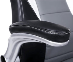 Bureaustoel - Comfortabele Computer Stoel - In Hoogte Verstelbaar - Opvouwbare Armleuning - Zwart - PCH28H